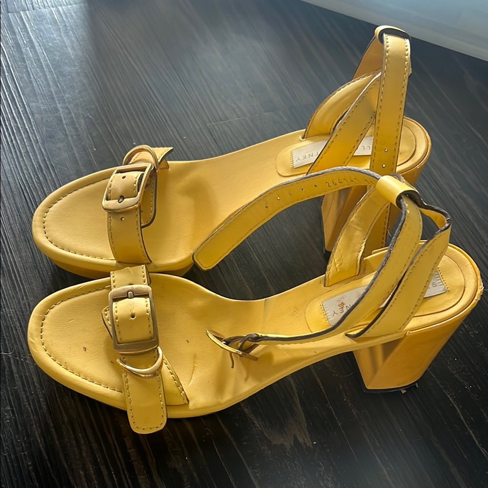 Stella McCartney Yellow Women's Sandals - Picture 2 of 7